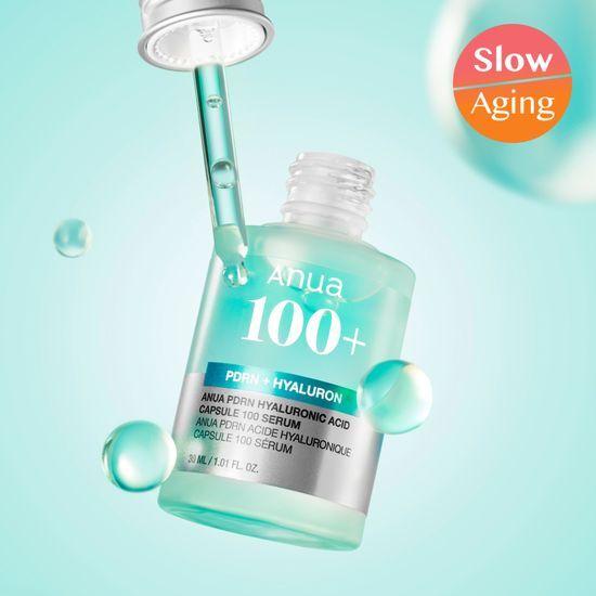Anua PDRN Hyaluronic Acid Capsules 100 Serum 30mL Special Set (+ 30ml Cream)