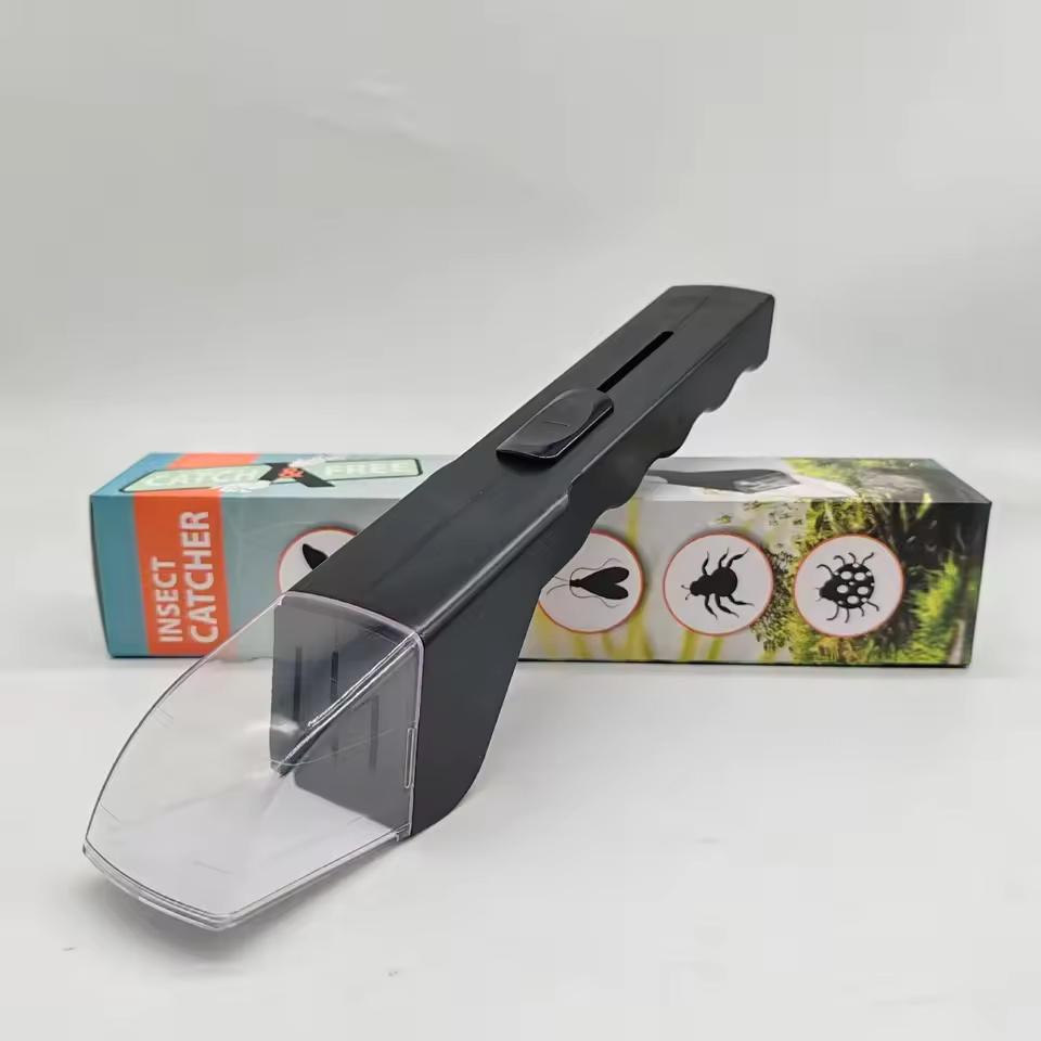 Handheld Insect Catcher Bug Grabber Tool for Spiders Bees Home Pest Control Non-Toxic Safe Reusable Insect Trapper for Indoor