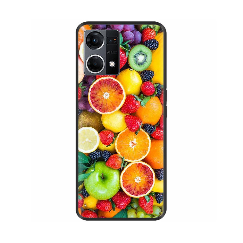 Hülle für Oppo Reno7 4G Hülle Reno7 Silikon Weich Stoßfest TPU Rückseiten für OPPO F21 Pro Reno 7 4G Hülle Schwarze Bumper Fundas