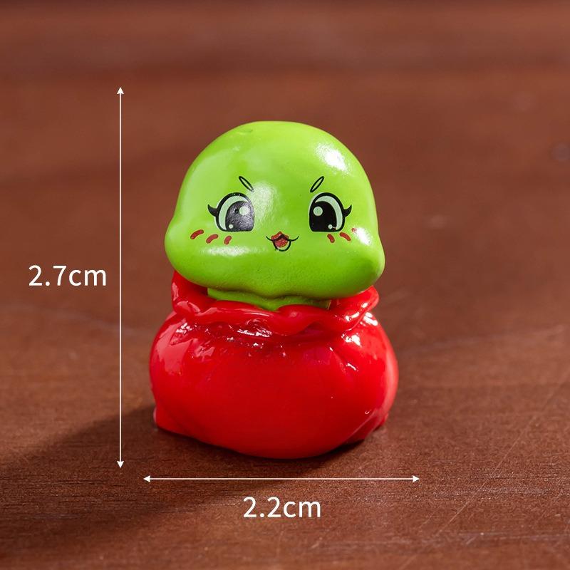 Micro Landscape New Year Lucky Snake Diy Decoration Blind Bag Accessories Desktop Car Carrying The Year of The Snake Resin Ornaments