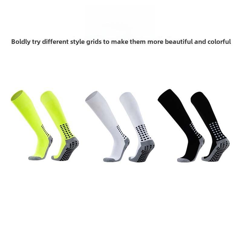 Adult Non-Slip Thickened Football Socks - Absorbent Long Sports/Basketball Fit for Children