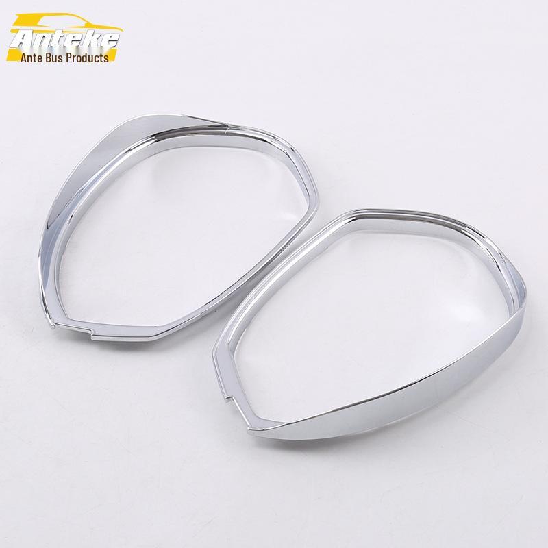 Suitable for 18 Mattu Models: Rearview Mirror Rain Shield Bright Ring Sticker