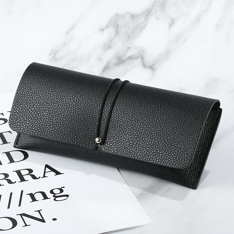Glasses Case Cover with Rope Buckle Storage Box Sunglasses Case Pouch Eyewear Container Organizer