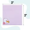 Mr. Pen- Sticky Notes, 3”x3”, 8 Pads, 400 Sheets, Cute Bear Sticky Notes, Sticky Pads Aesthetic