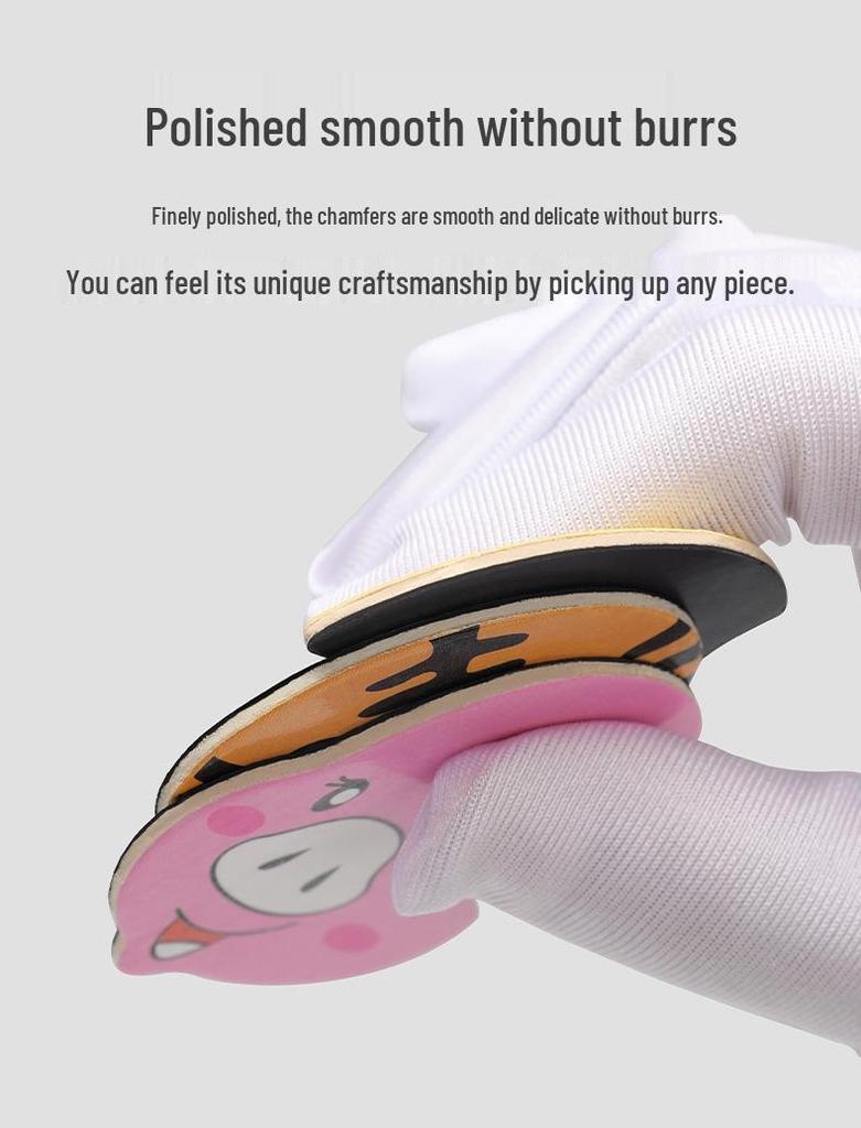 Drewniane Zwierzęce Zodiakalne Puzzle Magnetyczne i Tablica do Rysowania dla Dzieci