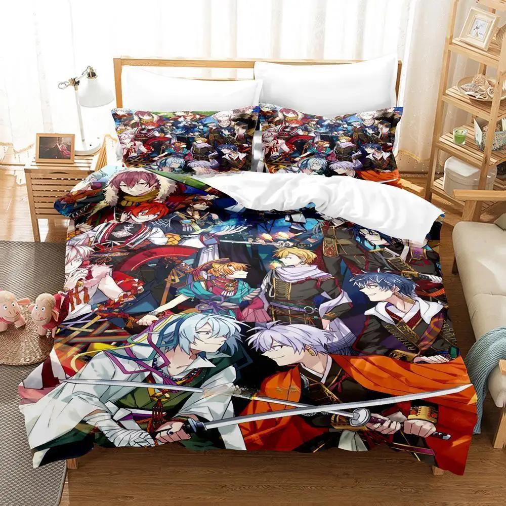 3D Print Anime IDOLiSH7 Bedding Set Single Twin Full Queen King Size Duvet Cover Sets for Kids Adults
