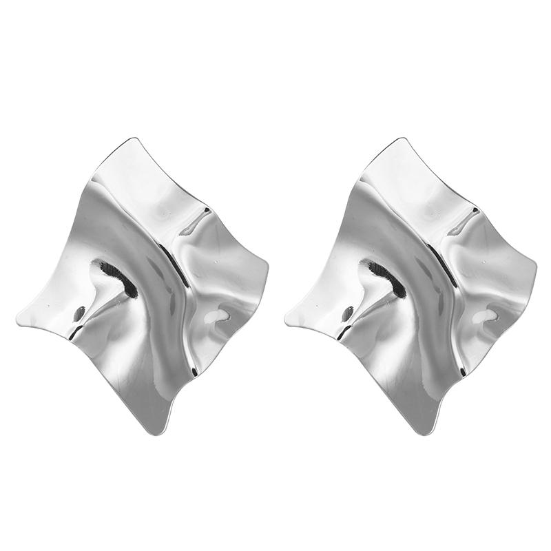 2026 Vintage Earrings Large for Women Statement Earrings Geometric Metal Pendant Earrings Trend Fashion Jewelry