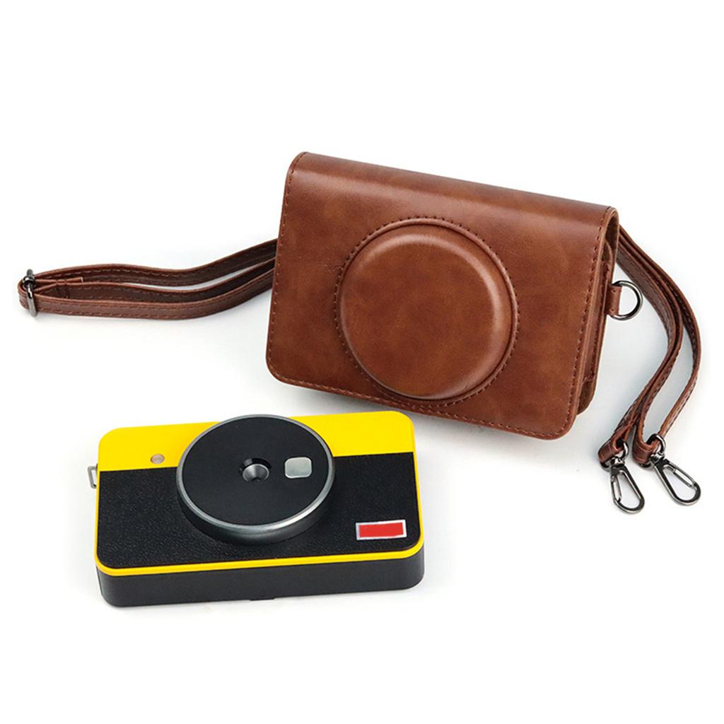 Retro PU-Leder Kamera für Hülle für C210R Mini Shot 2 Retro-Kameratasche