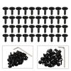 Clip Vehicle 40 Pc 40pcs 40pcs/set Accessories Black