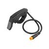 E-bike 3-pin Connector 36V 48V 60V 72V TT009 Left Right Thumb Throttle For Electric Bicycle Scooter Accelerator Handlebar 22mm Throttles 2