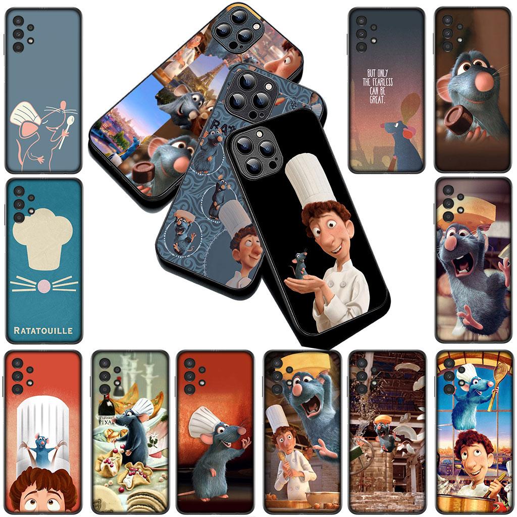 Cover Anime Girl Remy Ratatouille Phone Case for Apple iPhone 17 Air 12 13 Pro Max Mini ProMax 7 + 8 Plus Casing