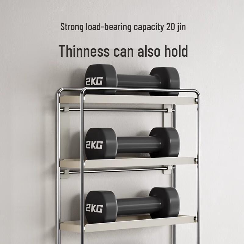 Multifunctional 3-Layer Wall-Mounted Kitchen Shelf