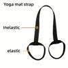 1pc Yoga Mat Storage Belt with Elastic Band-Adjustable Yoga Mat Holder,Portable Yoga Mat Organizer with Carry Strap,Mat Storage