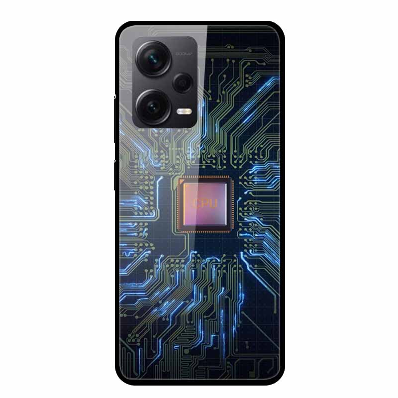 Tempered Glass Cases For Redmi Note 12 Pro Plus 5G Covers Note12 Hard Back Covers for Xiaomi Redmi Note 12 Pro Capas Protective