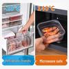Meat-Freezer Food-Grade Storage & Portioning Box: Compartmentalized Meal Prep & Fresh-Keeping Container