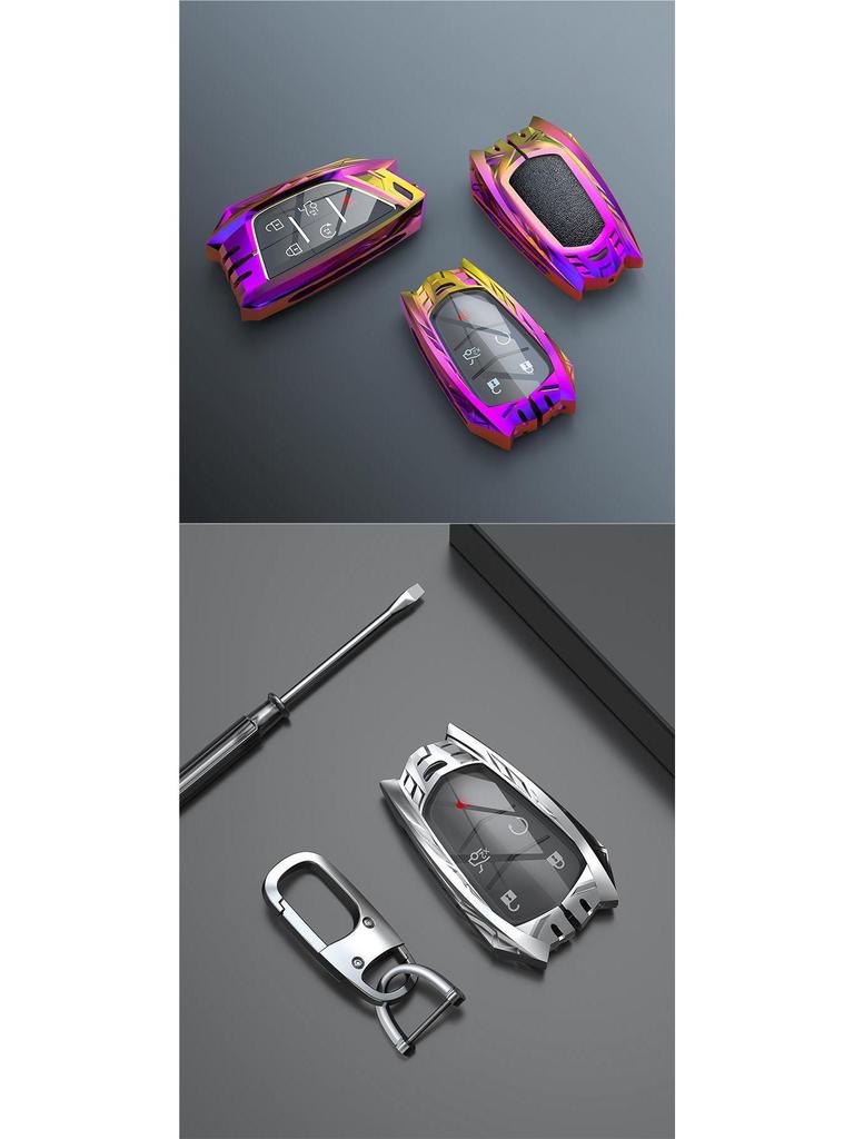 Protective Alloy Key Shell for Cadillac CT4, CT5, Escalade