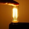 Car USB Night Light Touch control Dimmable LED Filament Lamp USB Plug and Play Decorative Atmosphere Light for Car Bedroom