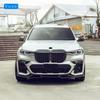 Compatible with BMW X7: Carbon Fiber FD Style Front Lip Splitter, Rear Lip Corner Covers, Side Skirts, Roof Spoiler, Diffuser (2019-2022)