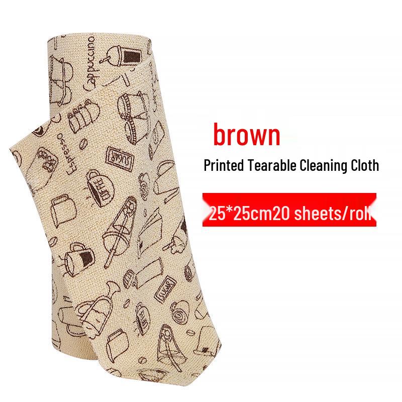 Wasserabsorbierendes Abreiß-Reinigungstuch aus Polyester-Baumwolle für Küche und Haushalt