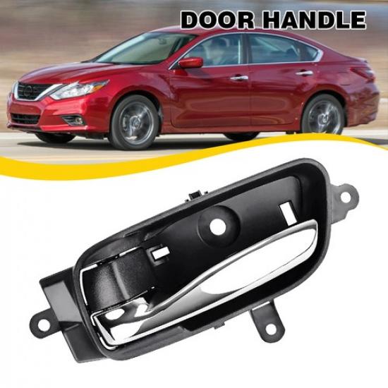For 13-18 Pathfinder Altima NISSAN Ide Door Black Handle Chrome Driver Side V