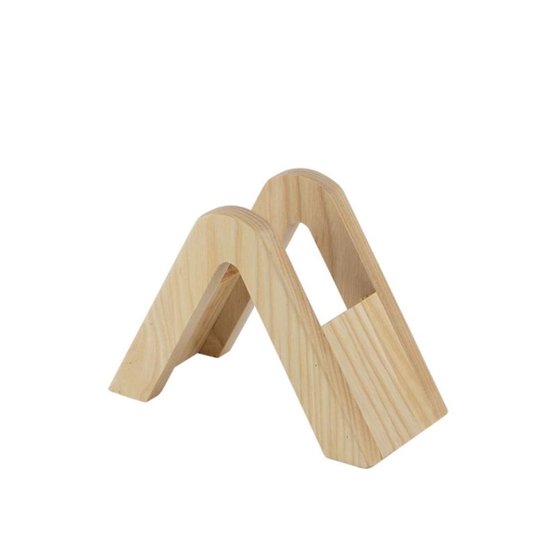 Elegant Wood Coffee Filter Support Wood Coffee Rack Wood Filter Shelf Hand Brewing Coffee Accessories Wood Texture 1