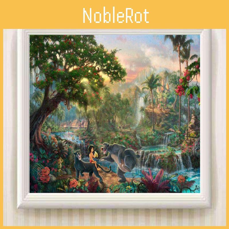 Meerjungfrauenprinzessin Leinwand Wandkunst Für Moderne Märchen Schlafzimmerdeko Cartoon Stil Bunt Gerahmt Sprühmalerei Verschiedene Größen