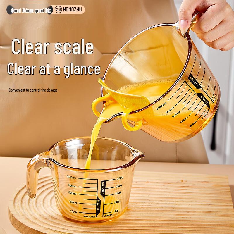 

Heat-Resistant Glass Measuring Cup