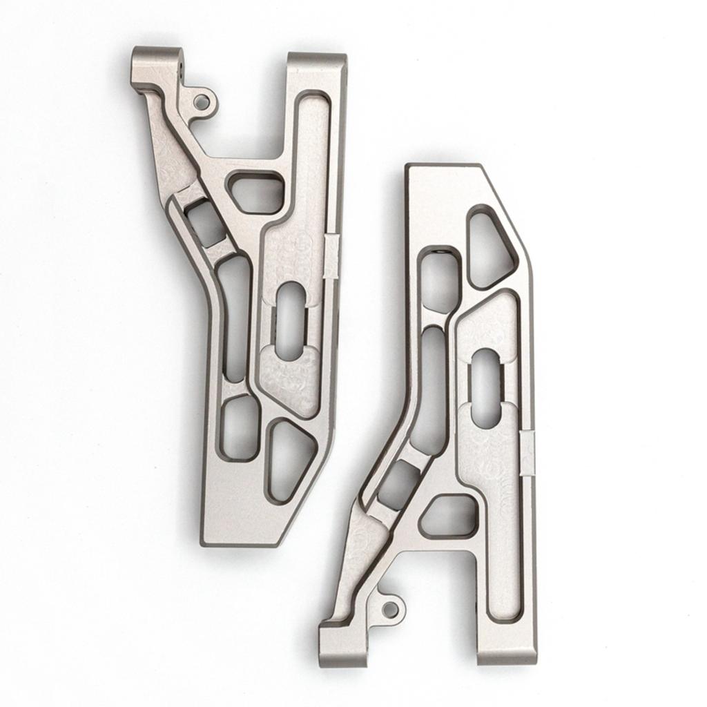 2Pcs Remote Control Front Upper Suspension Arm Aluminum Alloy Replacement for Corally Kronos 6S 1Celsius8 Remote Control Car Model  Body Parts