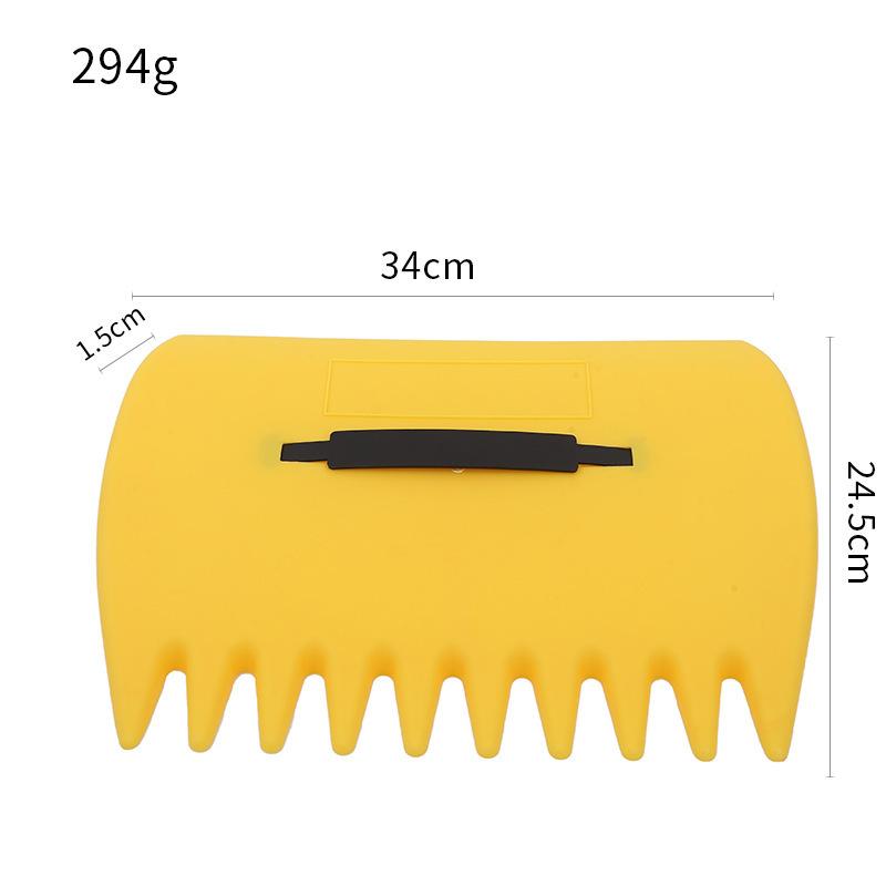 ABS out door plastic fallen leaves branches colector clipper rake cleaning wear resistant garden hand tools accessories