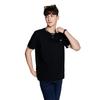 SS23 Solid Color Round Neck Short Sleeve T-Shirt Men tops Black LMT0045413RX00FK11000