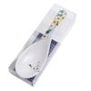 Kutani traditional plum blossom wedding favor Japanese-made ware/Kutani Gosai/Hokuriku craft/Cute spoon/ladle, design, 14cm,