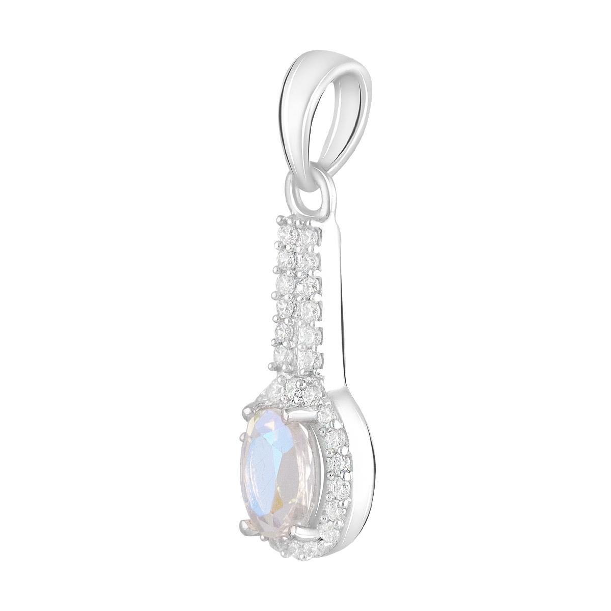 

Срібна підвіска з топазом 1.75ct (2123972) різнокольорові кольору