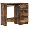 Smoke Oak Desk 90 x 45 x 76 cm Particleboard