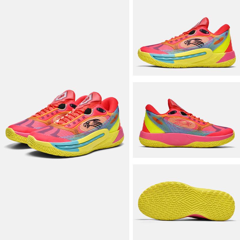 

Moonlight nitrogen technology wear-resistant low-top sound friction sports shoes outsole professional basketball shoes rubber anti-skid actual combat 36