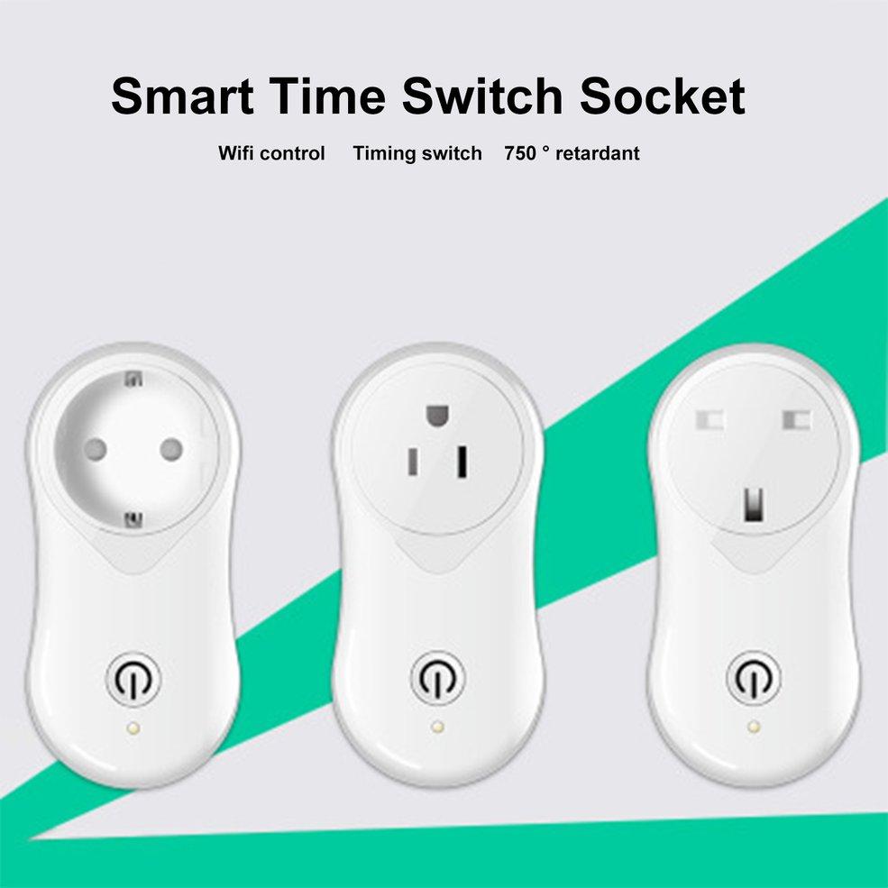 Buy [Limit Discounts]Smart Timing Plug App Control Wifi Outlet Voice ...