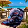 Tokyo Ghoul Masked Mystery Beach Towel, Quick-drying, Easy to Care for, Suitable for Both Fitness and Beach Vacations,Sports Essential