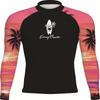 Mens Long Sleeve Rash Guard Quick Dry Surfing Wetsuit UPF 50 Sun Protection Swimming Diving Water Sports