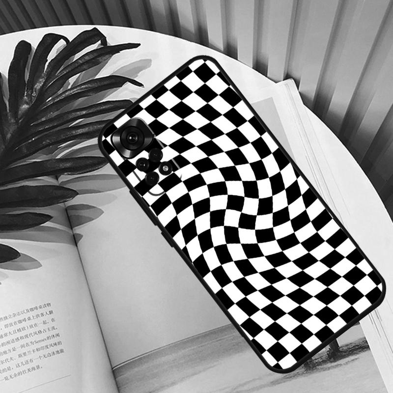 Check Orange Green Moss Twist Funda For Xiaomi Redmi Note 13 10 11 12 14 15 Pro Plus Case For Redmi 15C 12C 13C 14C 10C 15