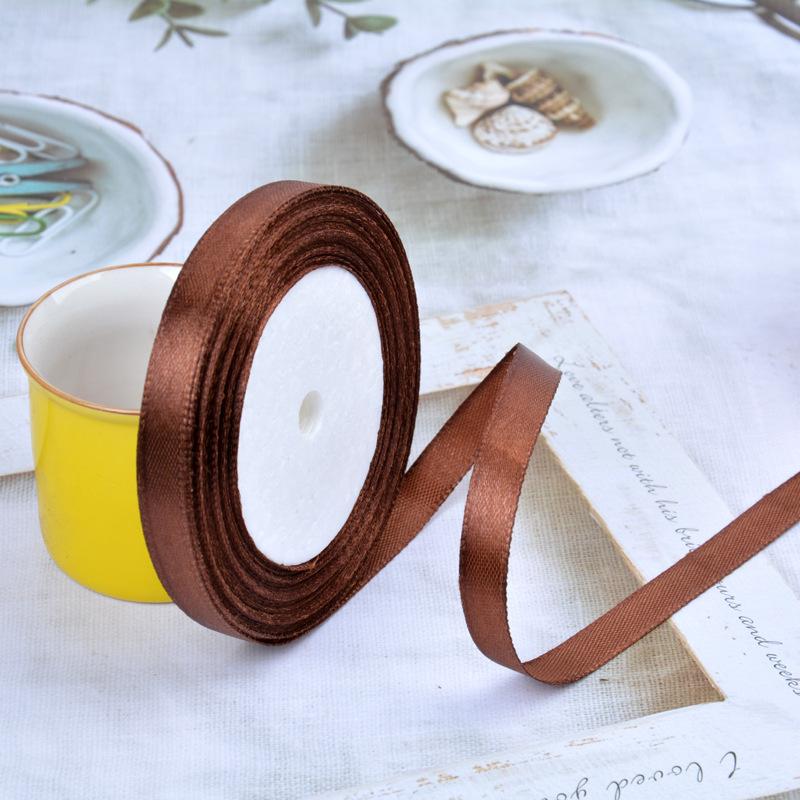 Supply 1Cm Polyester Webbing Ribbon Ribbon, Gift Box Packaging, Happy Candy Box, Bow Ribbon.