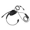 Monaural Business Headset ENC Noise Reduction Mic Mute USB Single Sided Ear Headphone for PCs with
