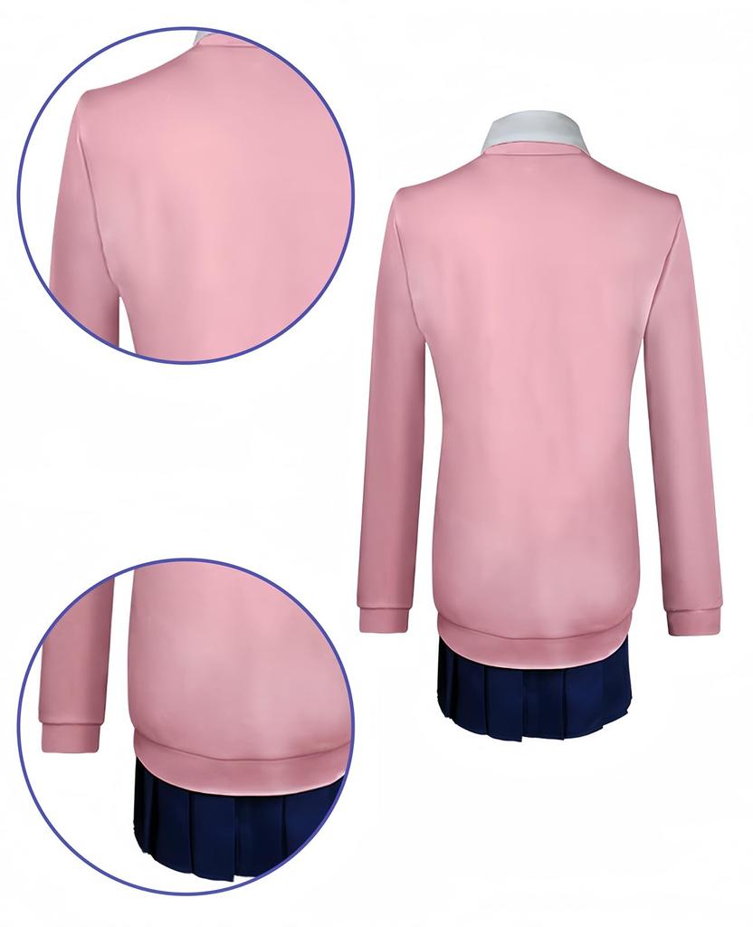 Dandadan Cosplay Momo Ayase Cosplay Ayase Momo Cosplay Costume for School Festivals [NOKIJP] Costume, Costume, Events, Halloween, (Momo Ayase, XL)