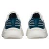 Anta Sapatos de Corrida Confortáveis com Absorção de Choque Antiderrapantes Duráveis de Cano Baixo Masculinos Tênis Branco Azul 912235521-3