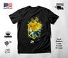Brazil Soccer Yellow Running Collage T-Shirt Black Unisex S-2XL