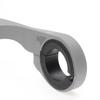 Bike Grip Spacers Flexible Rubber Materials Weatherproofed Anti Vibration Pad for Enhances Cycling Stability