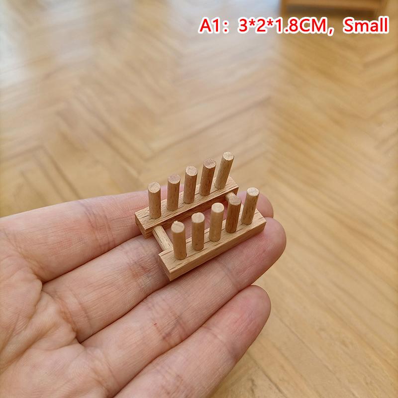 1Pc Miniature Storage Rack Cabinet Bathroom Liveroom Bedroom Kitchen Furniture Kits Home & Living For 1/12 Scale Dollhouse