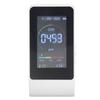 White CO2 Air Quality Monitor LED Digital Display LCD Screen Backlight Temperature Humidity TVOC Detector Meter