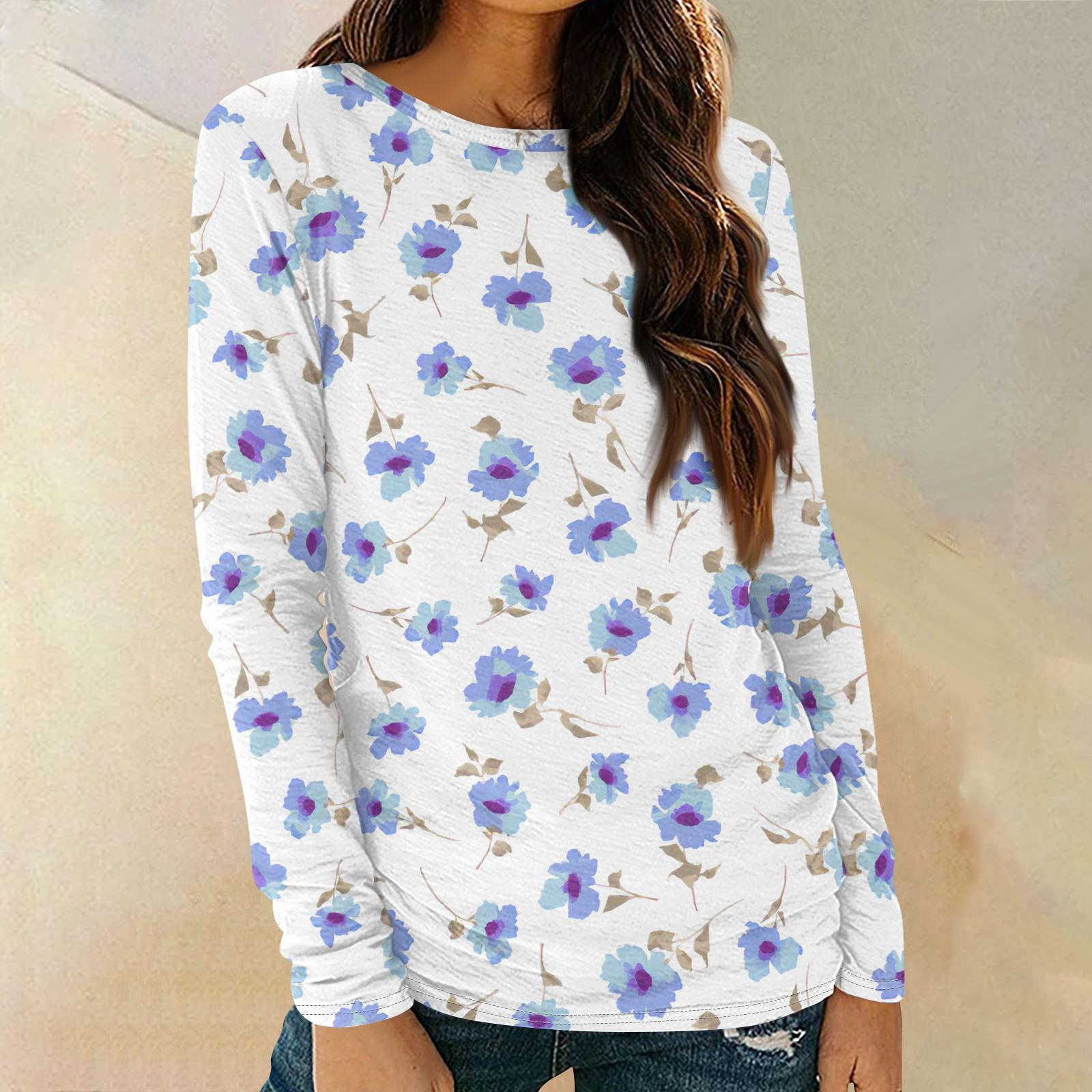 

Женские рубашки с длинным рукавом и круглым вырезом, базовая футболка, повседневный топ, осенняя модная туника, облегающие футболки XL