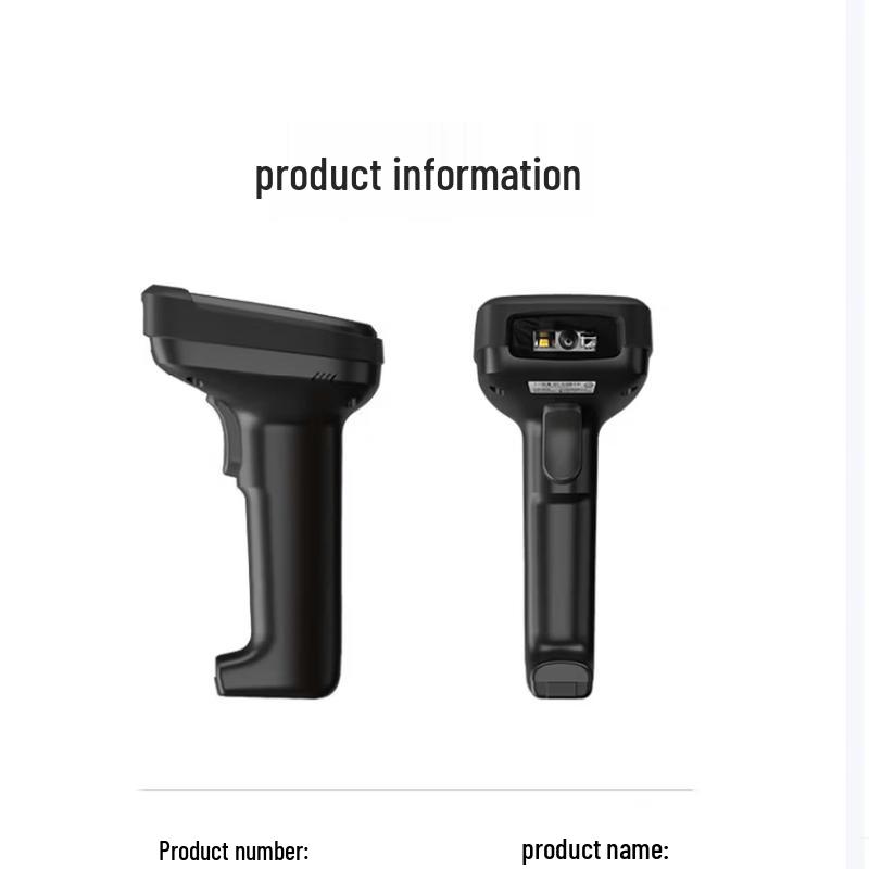 Deli Wireless 1D/2D Barcode Scanner