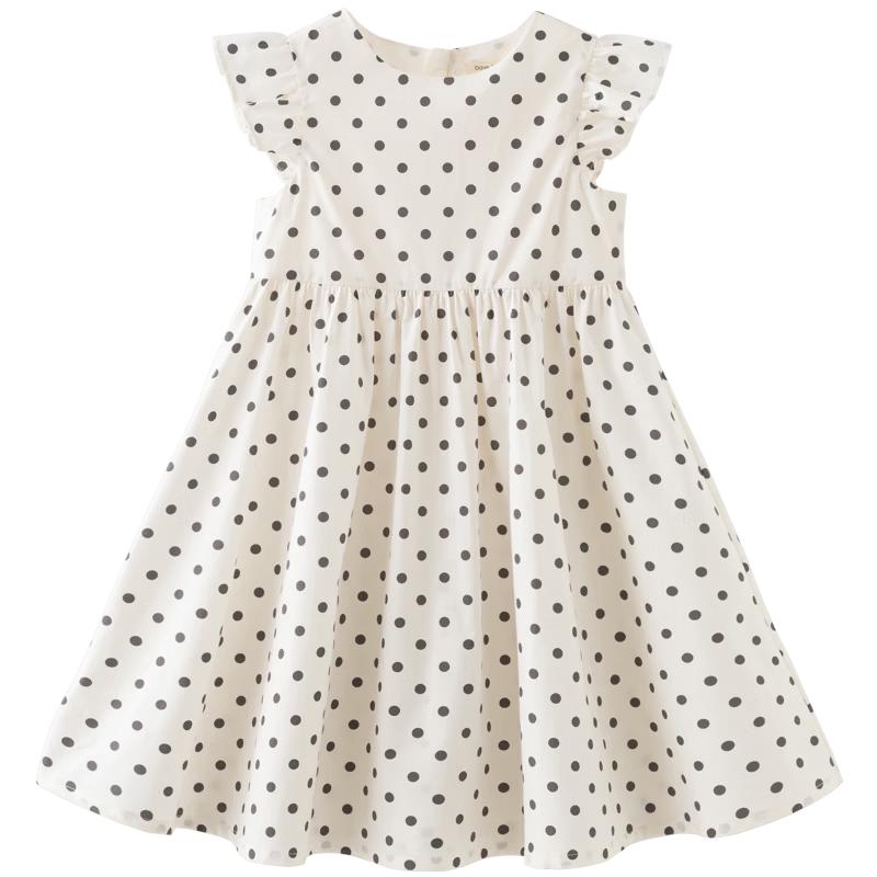 DAVE&BELLA Girls  Polka Dot Princess Summer Dress 130