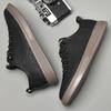 Men's Lace Up Oxford Shoes Outdoor Jogging Shoes Office Men's Dress Shoes Large SizeGenuine Leather Casual Shoes